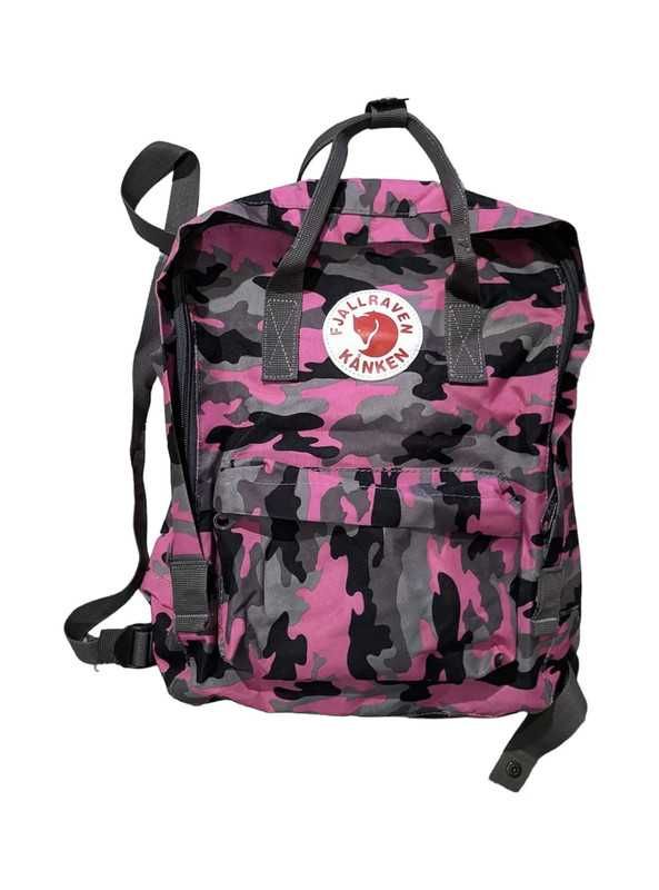 bootleg fjallraven camo backpack kanken 23510 y2k vintage retro rucsac