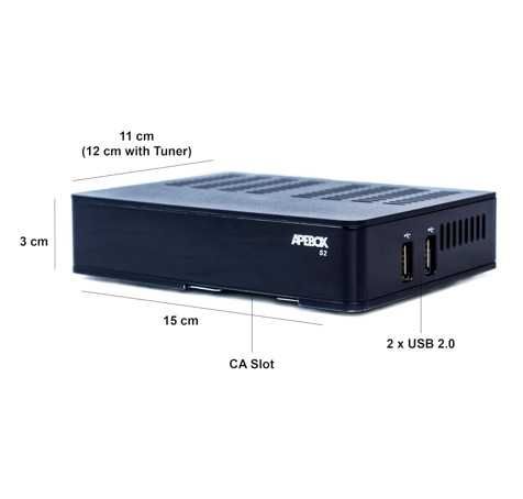 Apebox S2 сателитен приемник Full HD (1080p, HDTV, H.265, 1x DVB-S2