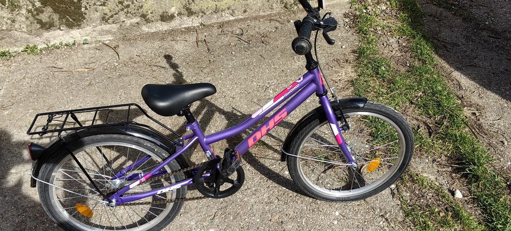Bicicletă DHS, 7-10 ani, roată 20"