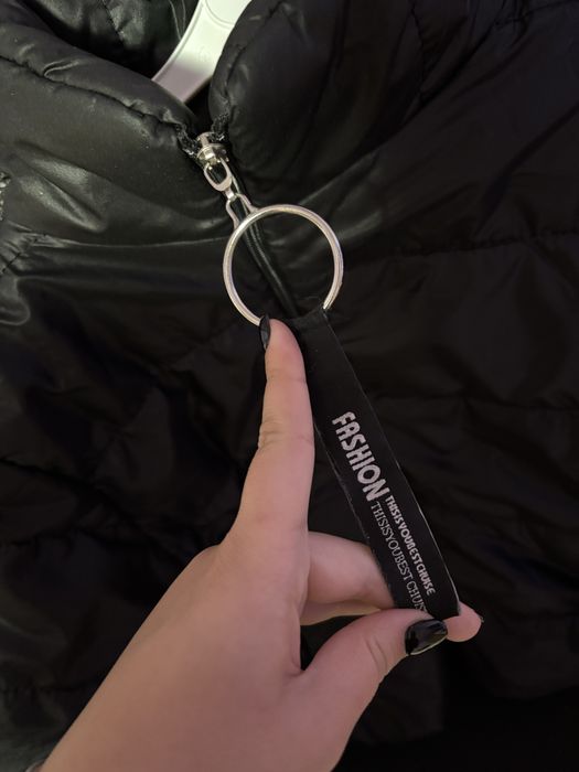 Черно стилно якенце