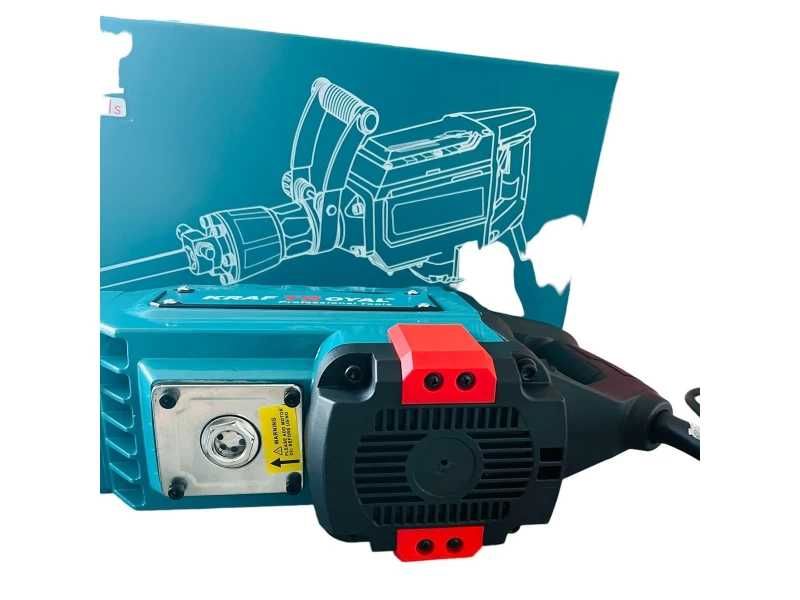 Професионален електрически къртач 2400W KraftRoyal син/жълт