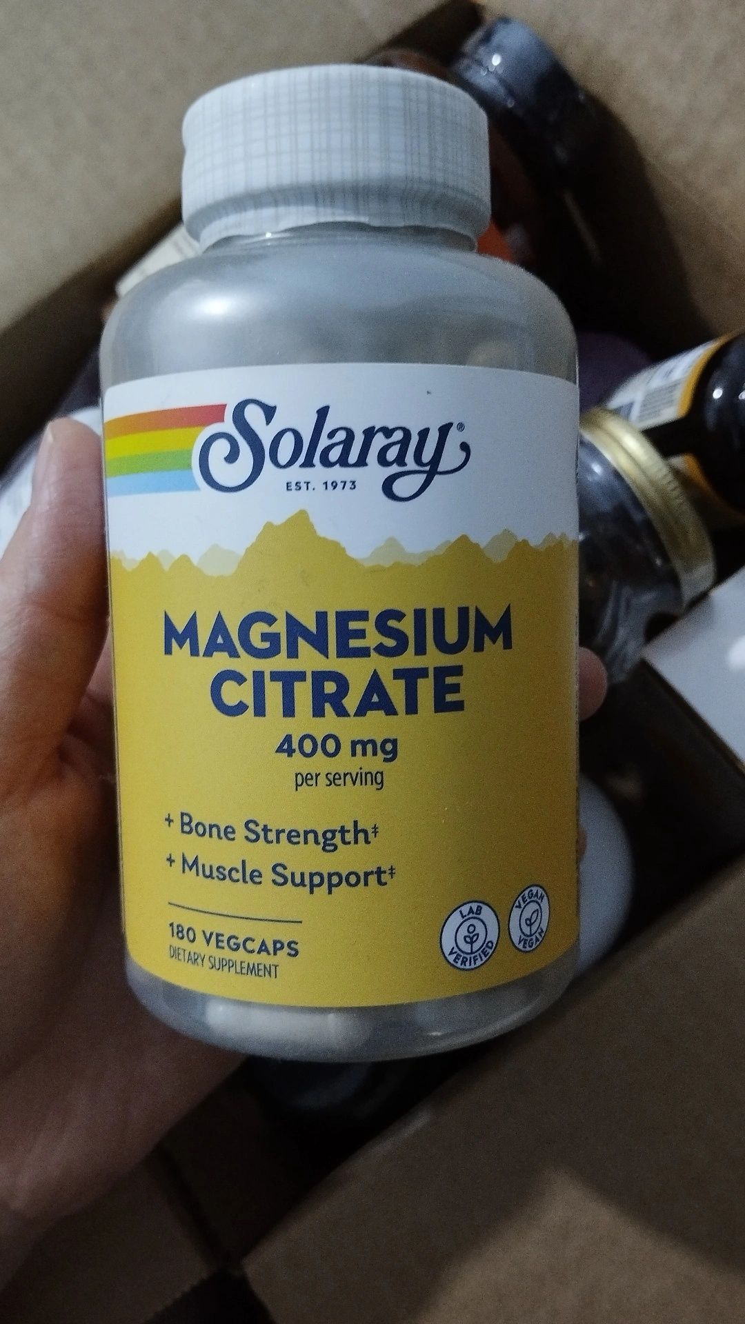 Magniy sitrat -180 shtuk -400 mg Магний цитрат в наличии