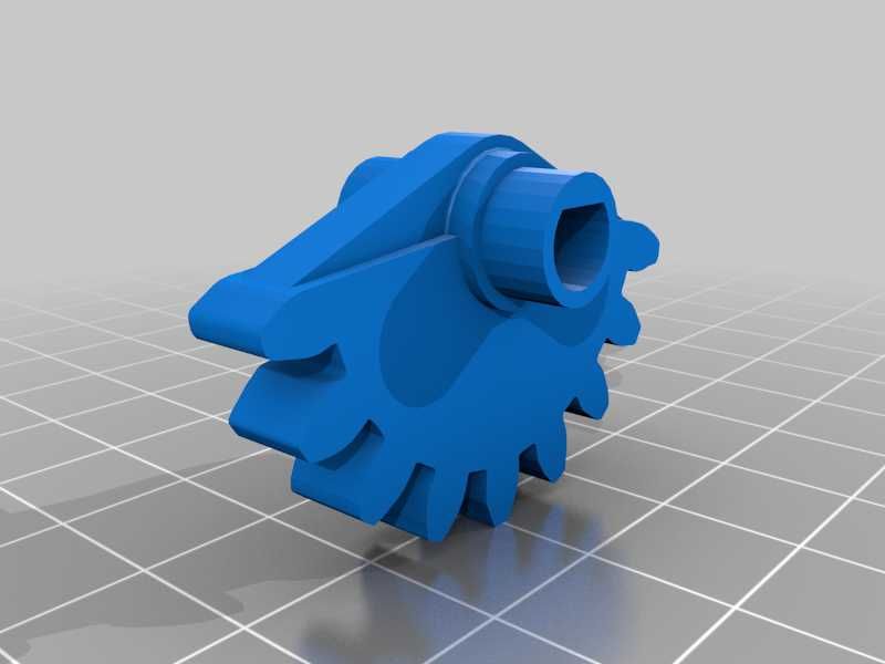 Зъбно колело за преден панел на климатици Fujitsu Electric и General