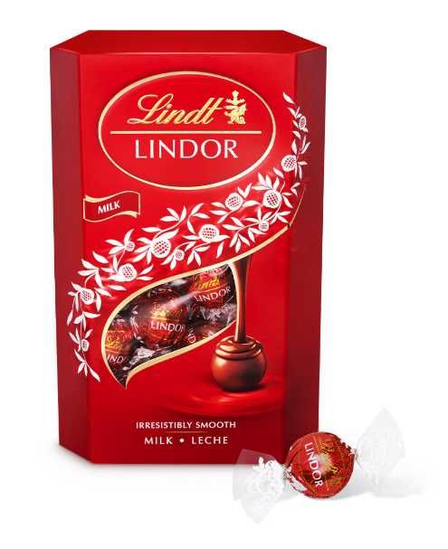 Bomboane de ciocolata Lindt Lindor lapte / caramel / asortate.