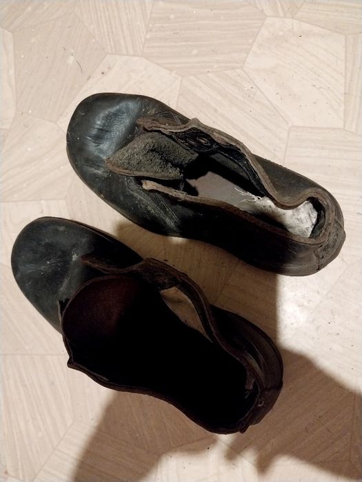 Кирзовый рабочий ботинок