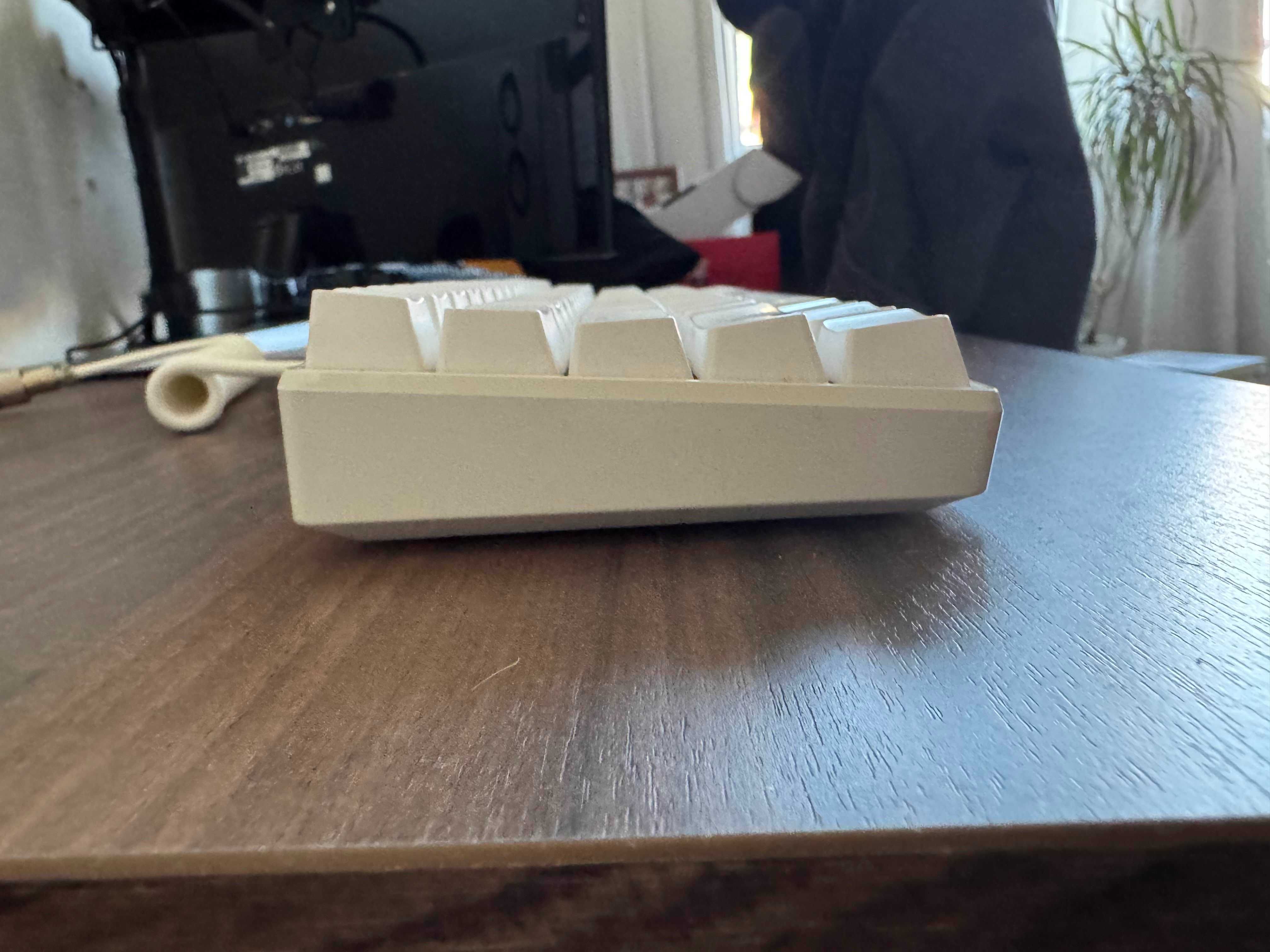 RK 61 Gaming Keyboard + Custom Braded Cable (CherryMX red switches)