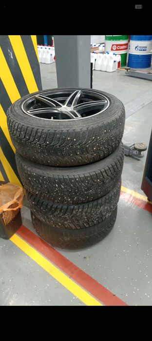 диска R16 зимний шипами