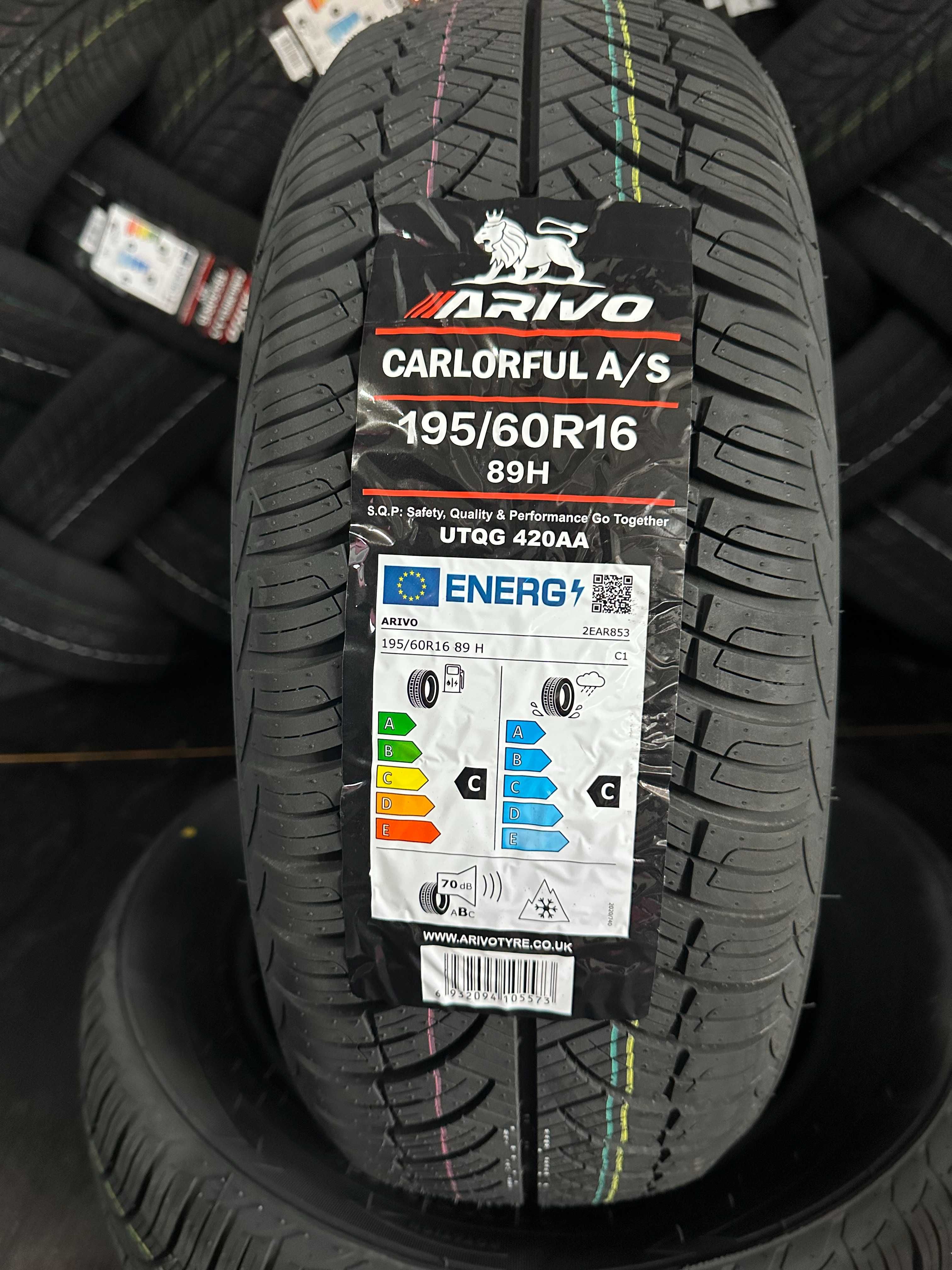 Нови Всесезонни Гуми Arivo Carlorful A/S 195/60R16 89H Нов Dot