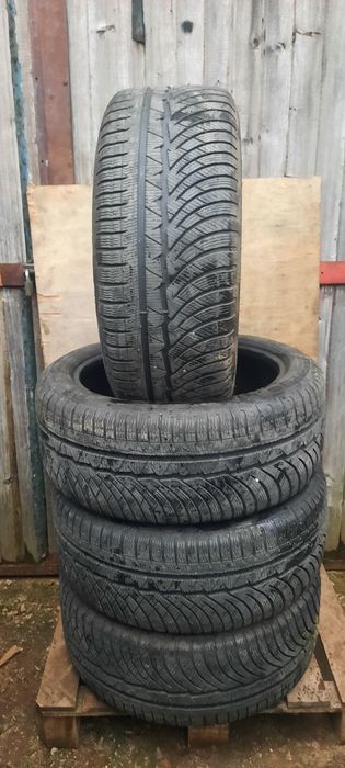 4 броя зимни гуми 245 45 18 Michelin 7mm