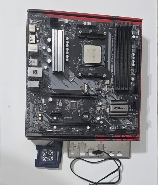 Комплект B550, R5 5600