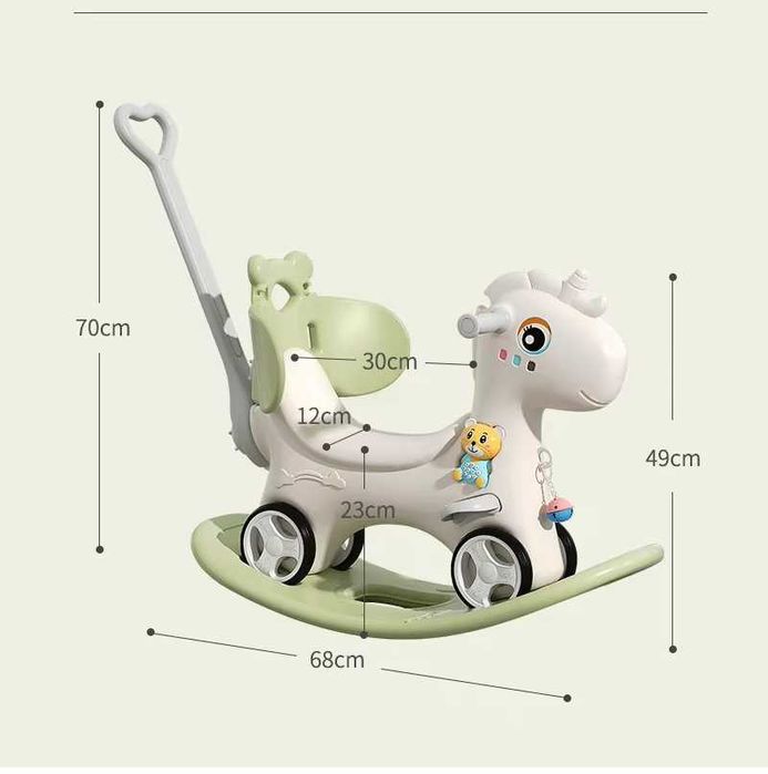 Детская игрушечная , лошадка Многофункциональное кресло-качалка