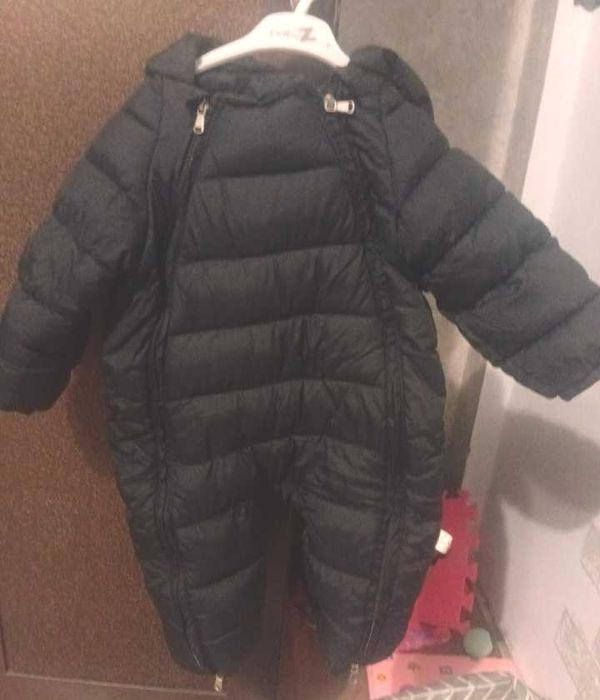 Детский комбинезон черный(р. 90) и белый (р.100) Маломерки.