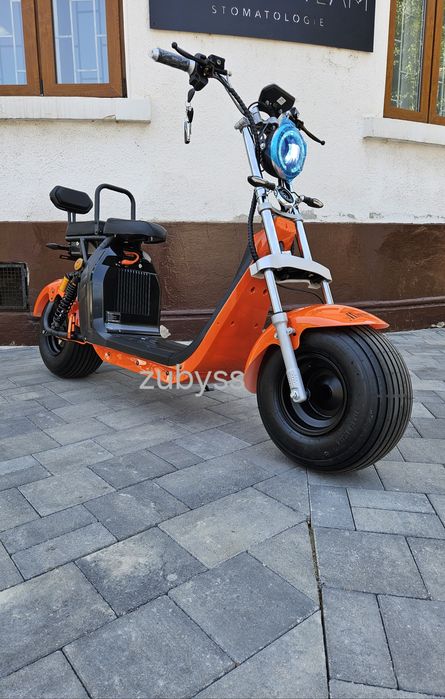Scuter Electric Citycoco Smarda 1500W fara permis  25-45km/h