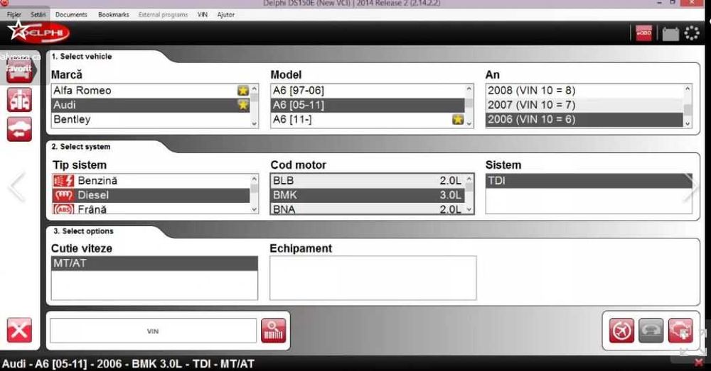 Tester Diagnoza Auto MULTIMARCA DS150 Delphi in Lb Romana