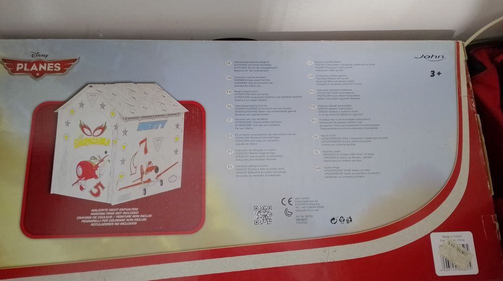 Casa de carton pentru copii +3ani.