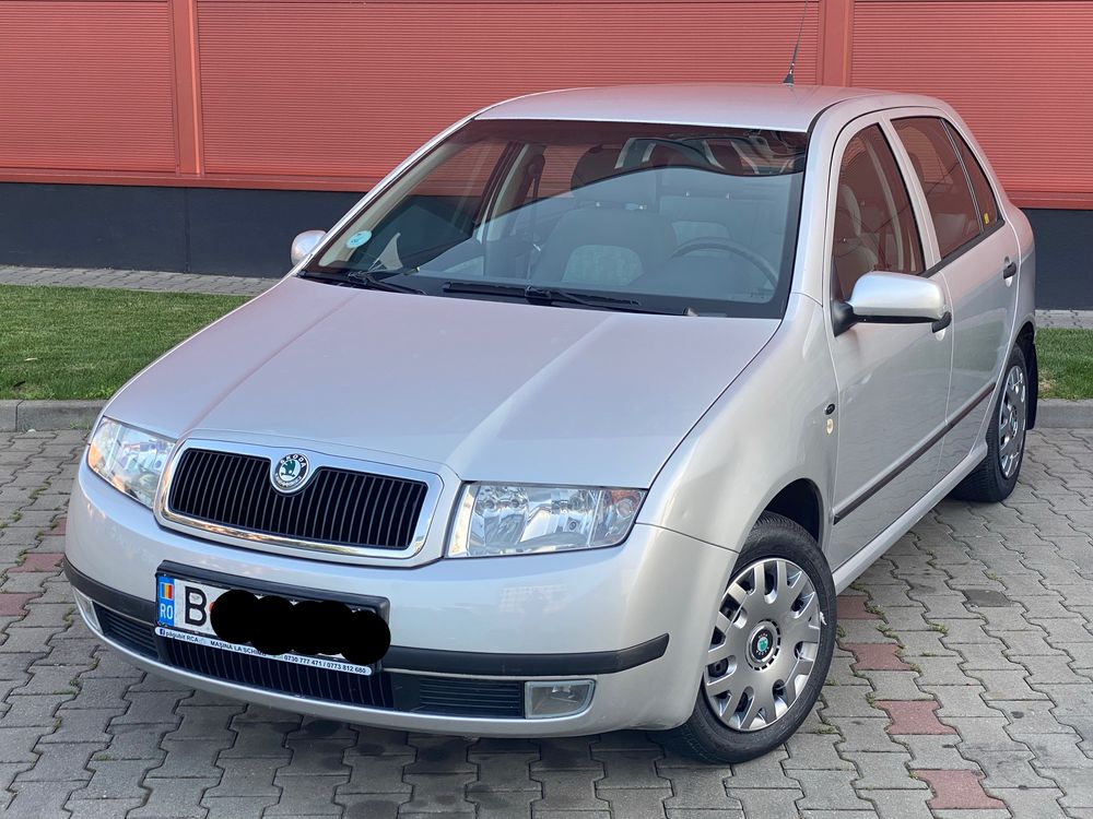 Doar 99.665Km/ Skoda Fabia 1.9Sdi 64Cp/2001/Unic Proprietar 24Ani/AC