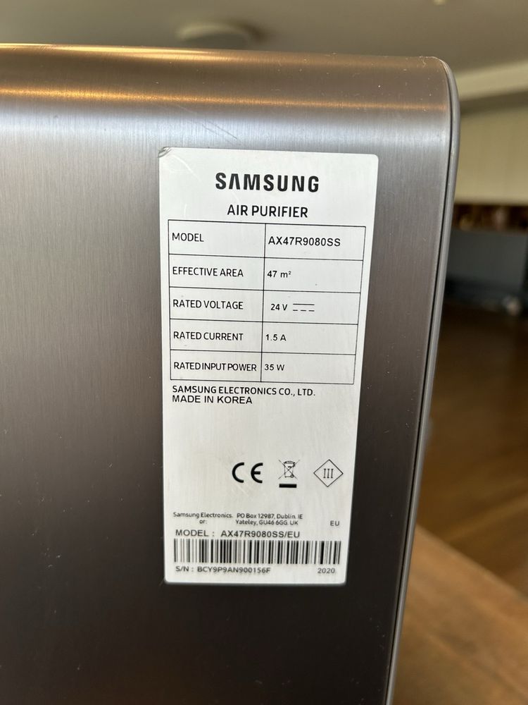 Пречиствател на въздух Samsung AX47R9080SS