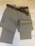 Pantaloni regular fit cu curea, din Next, marime M