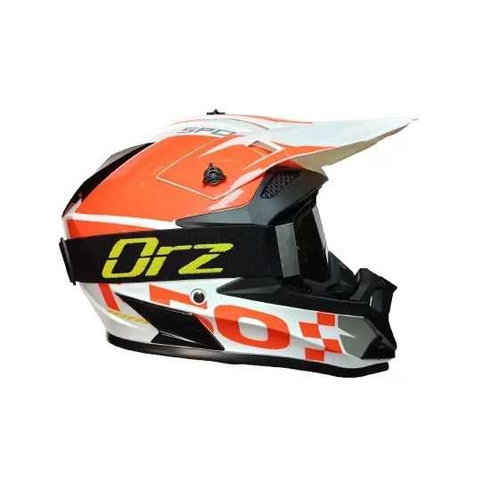 Каска Крос/Атв/Мотор с Очила ORZ комплект 4-ри цвята