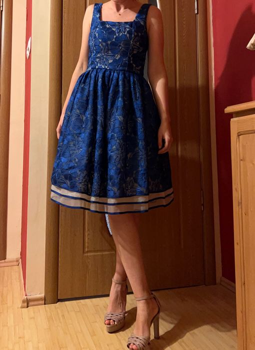 Rochie ocazie albastra mărime S, vezi și alte anunțuri rochie Ana Radu