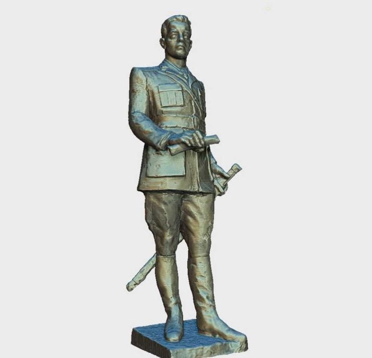Sculptura Rege (macheta de gips patinat)