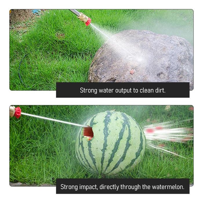 Водоструйка Безжичен пистолет за почистване на автомобил с 2 батерии и