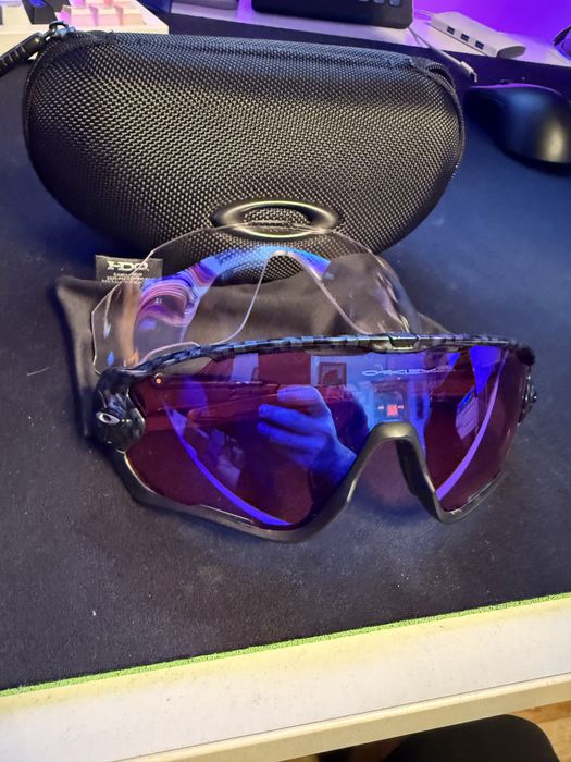 Ochelari Oakley Jawbreaker Prizm trail + clear