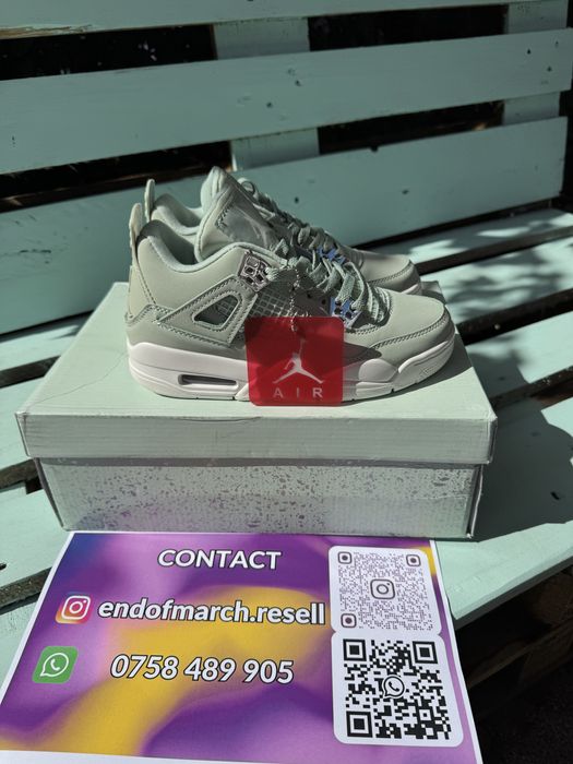 Jordan 4 Seafoam (Marimi:36,37)