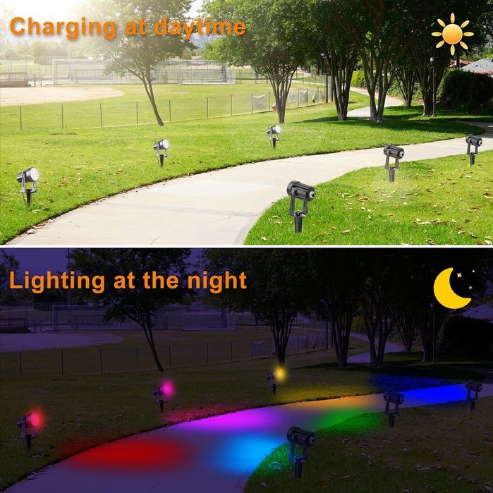 Lumini solare T-SUN RGB