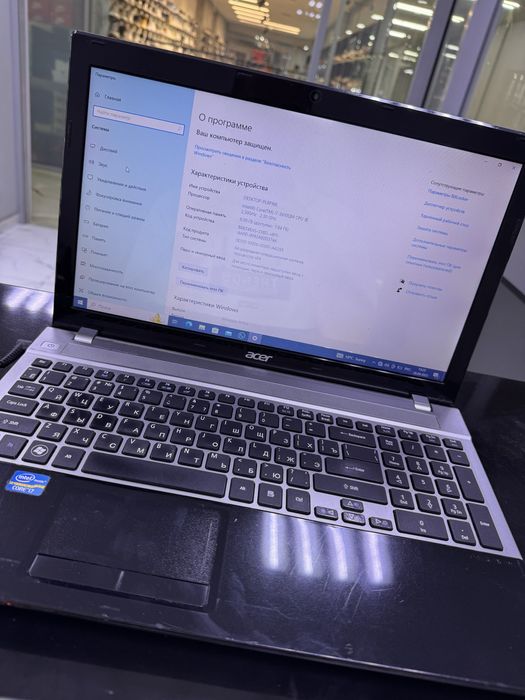 Отличный ноутбук Acer. Core i7 . Для работы и учебы .