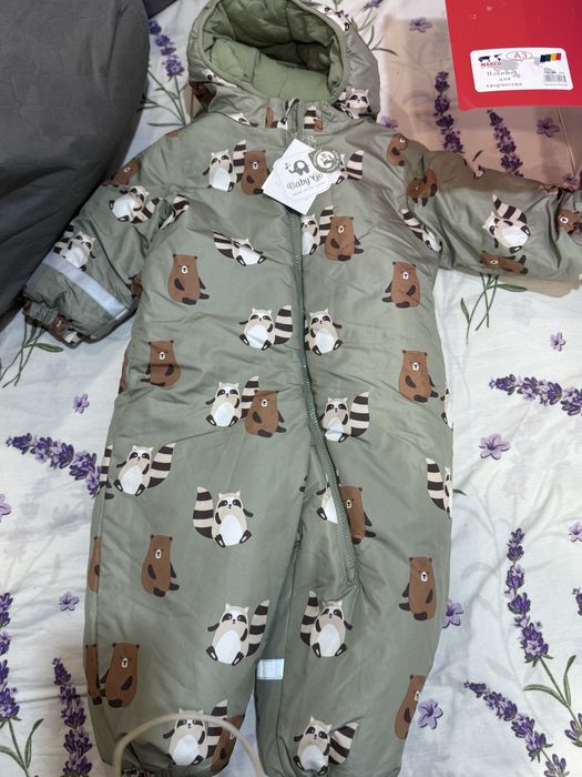 Новый комбинезон зимний 92 размер