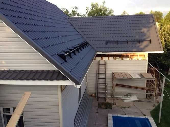 Крыша Металлочерепица 2000тенге м2