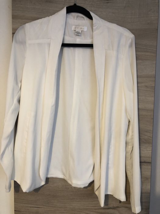 Sacou alb cu fermoar NewYorker 38/M