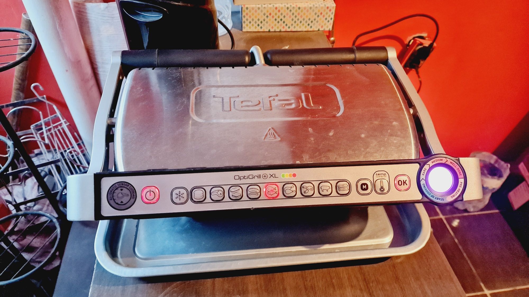 Tefal optigrill XL нов