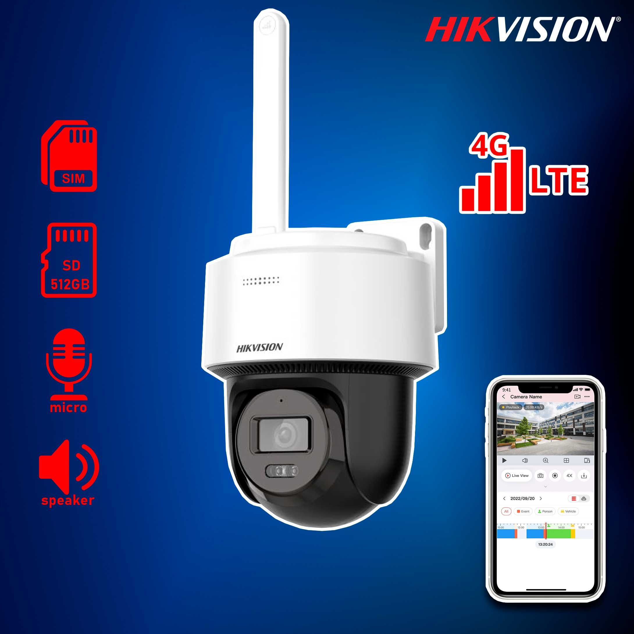 HIKVISION sim 4G kamera