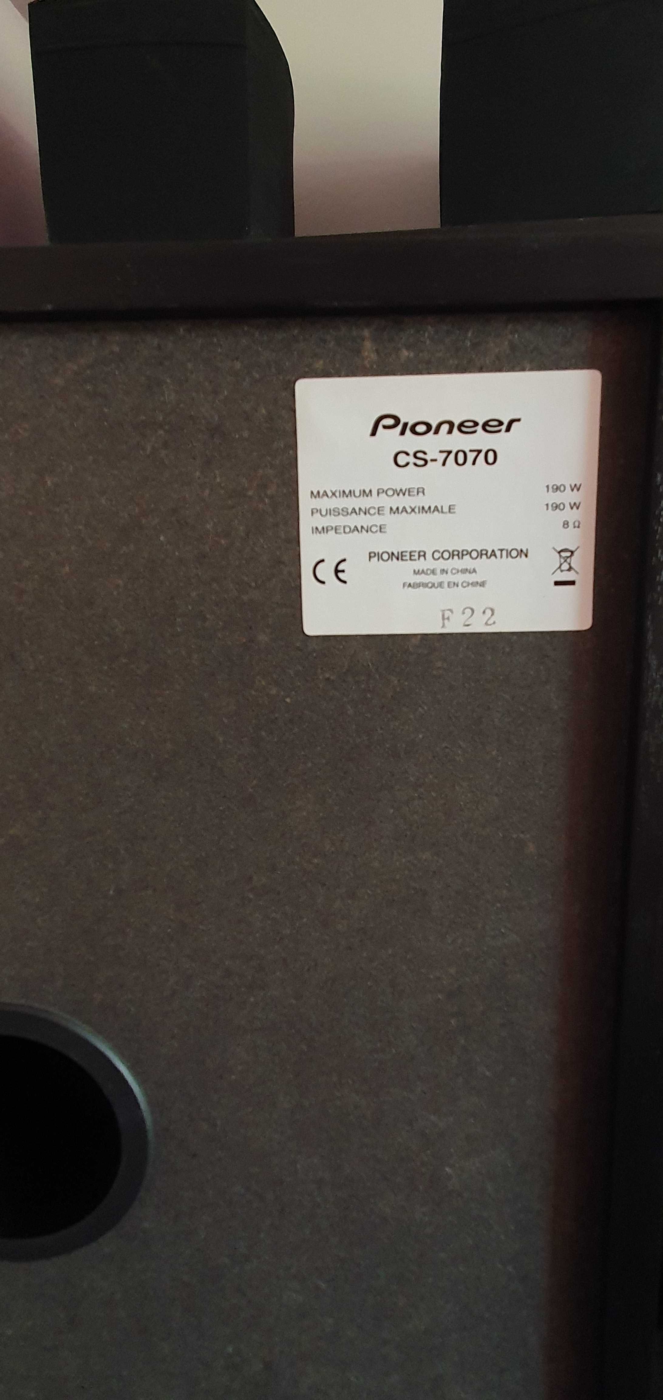 Boxe Pioneer CS-7070 - 190W - aproape noi