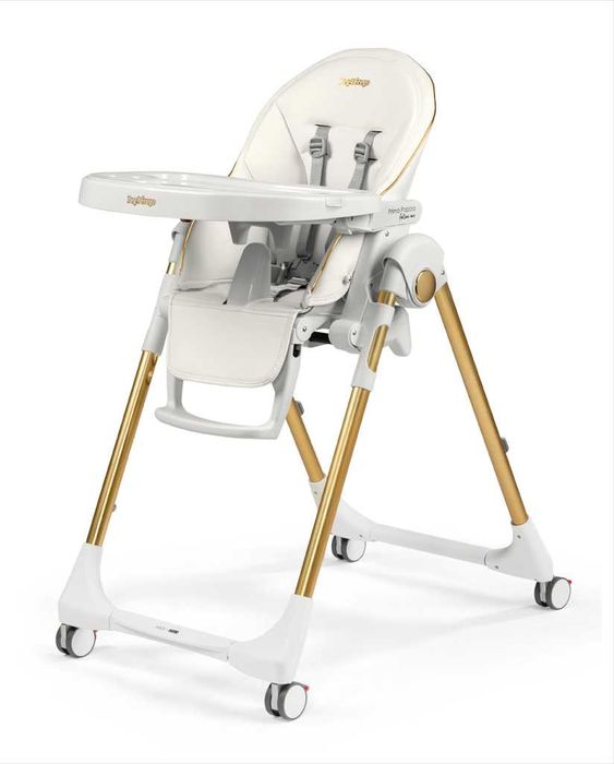 Стол за хранене-Шезлонг Peg Perego-Prima Pappa Follow Me, Gold, 3 in 1