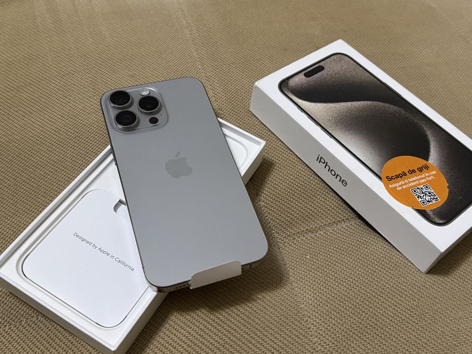 Iphone 15 pro max 256 gb nou!!