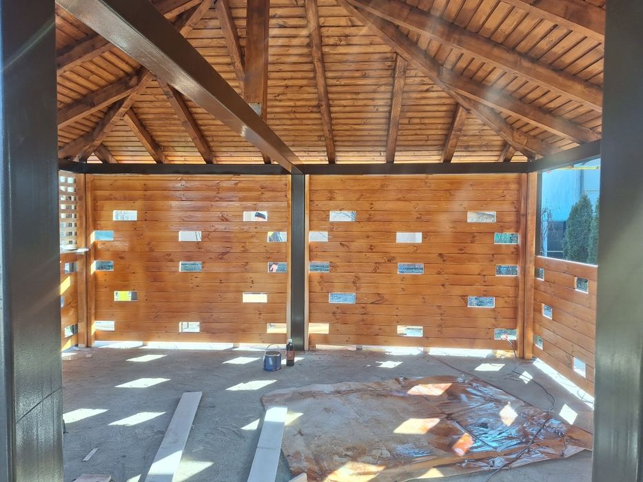 Foișor și terase mobilier și gradina