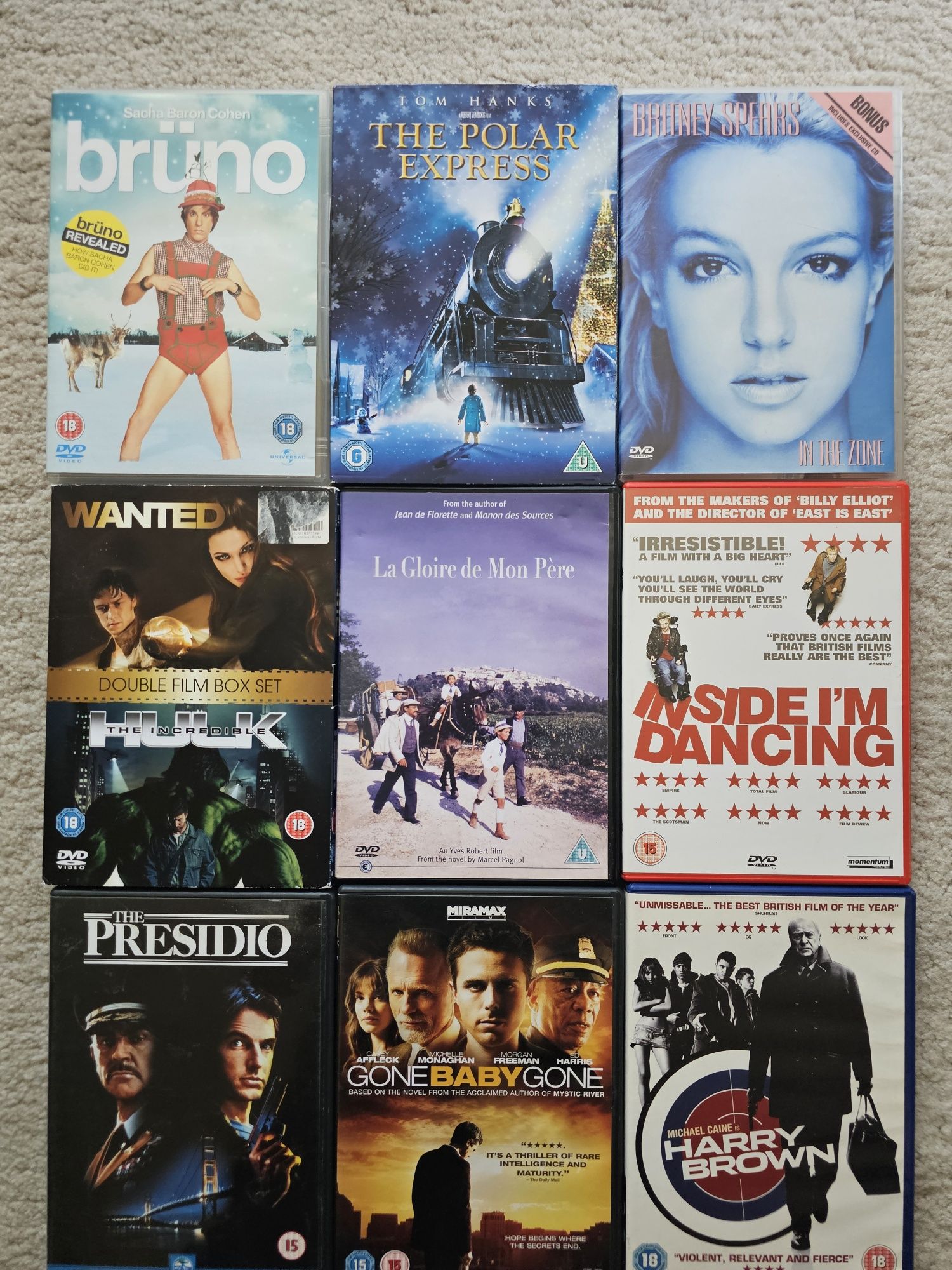 Оригинални DVD от лична колекция на Английски език