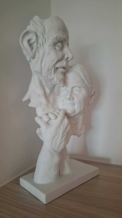 „Eternitate în alb” – Statuetă statement • Cuplu • Dragoste