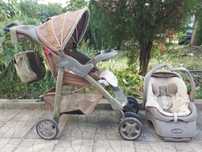 Evenflo Aura USA Детска Бебешка Количка Столче за Kолa CarSeat 3до10кг