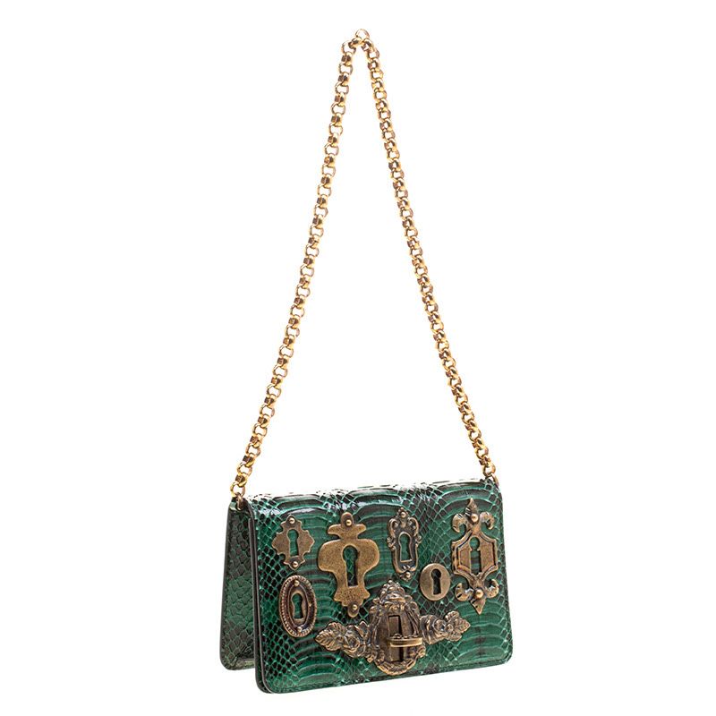 Dolce&Gabbana змея кожанний сумки оригинал продается