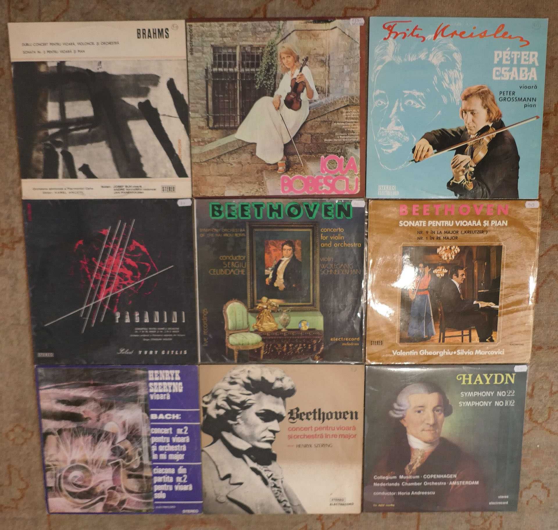 Discuri vinyl Romanesti Povesti/Povestiri/Basme/Schite/Teatru Disc Ro