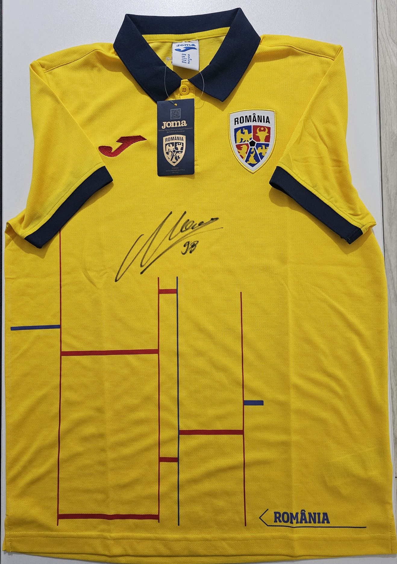 Tricou Romania semnat DenisMan