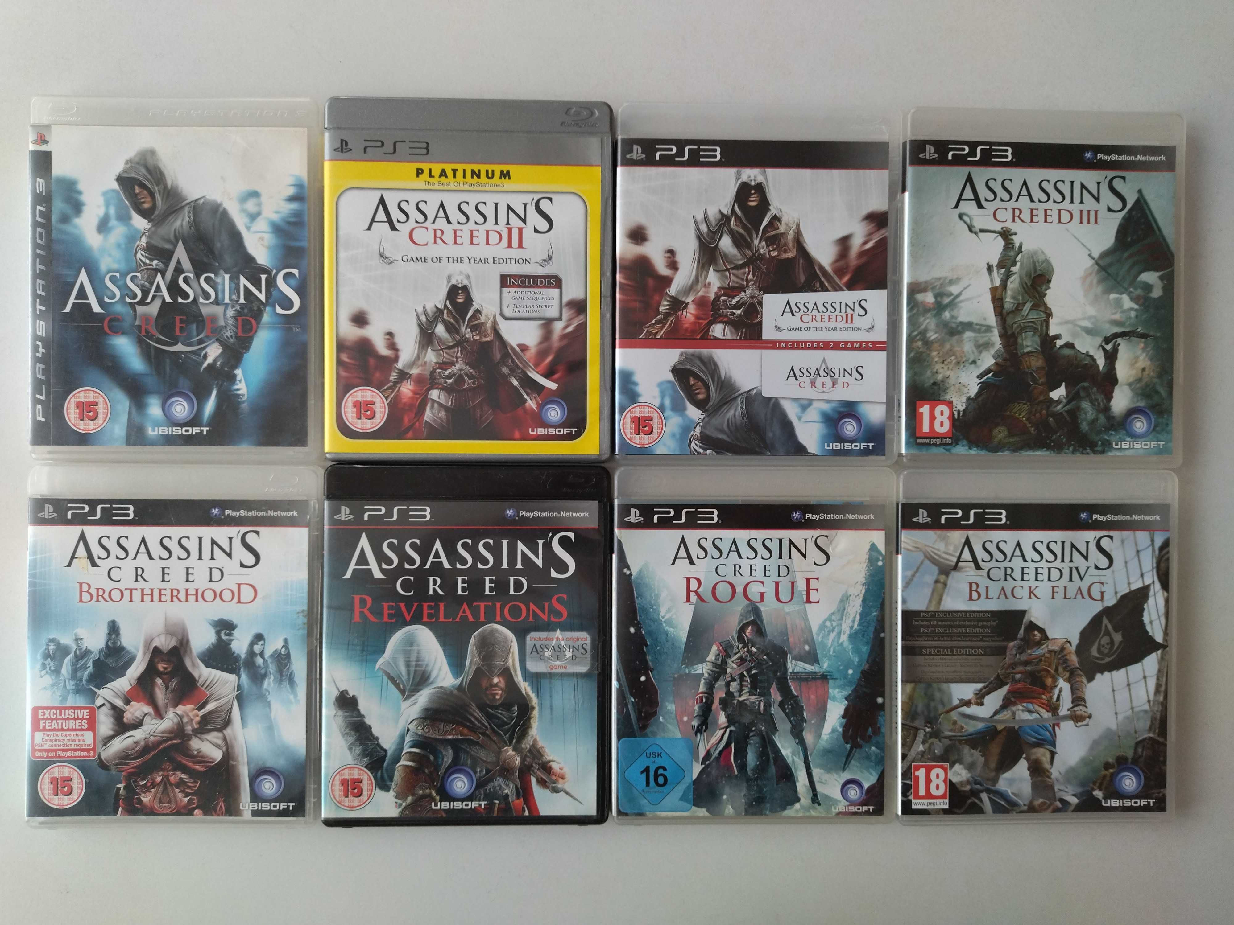 Assassin's Creed Всички излезли игри за PlayStation 3 PS3 ПС3