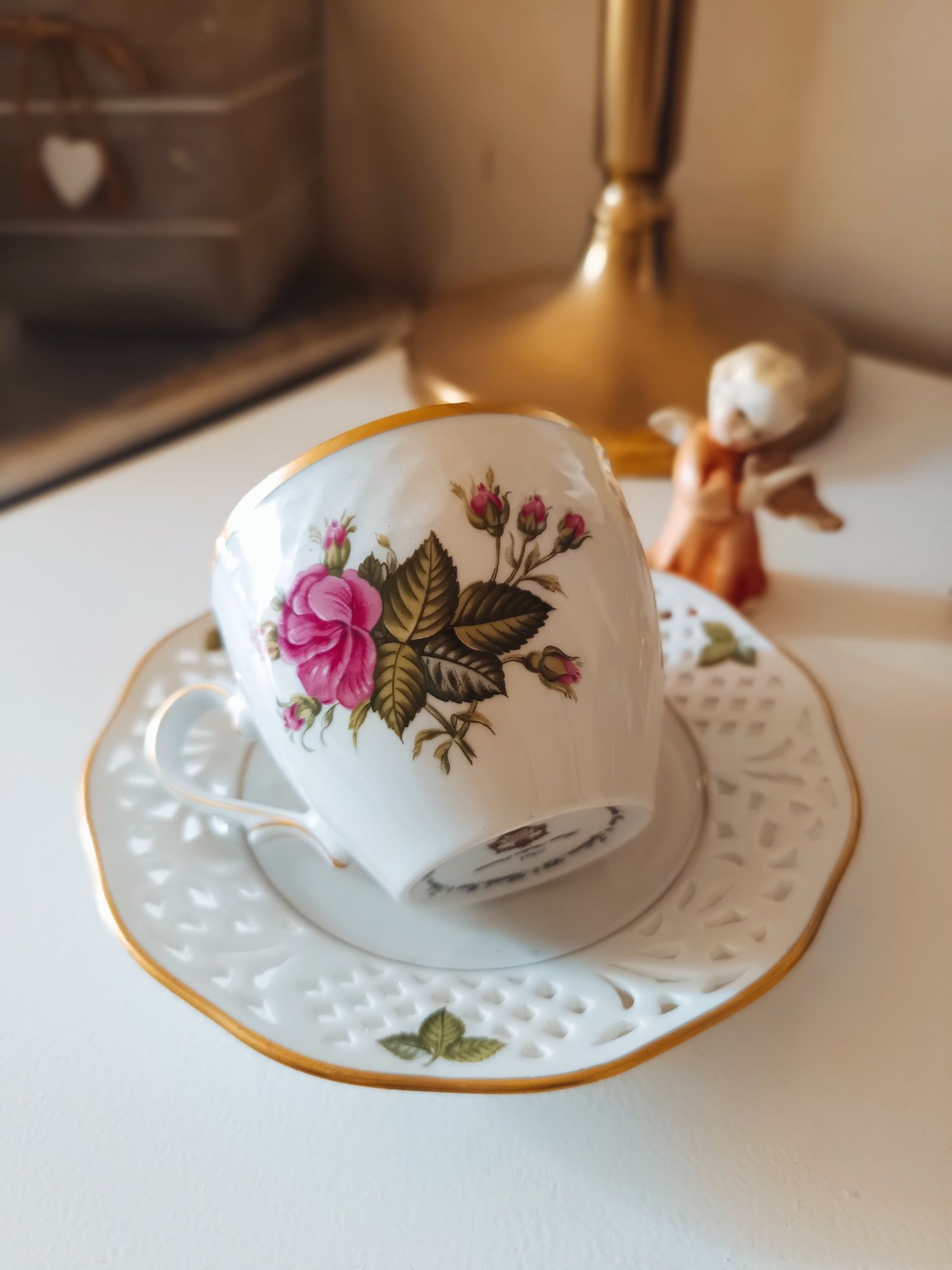 Set de colecție porțelan Schumann Arzberg – Rosa Indica Cruenta No. 1
