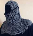 Coif din zale de inspiratie medievala