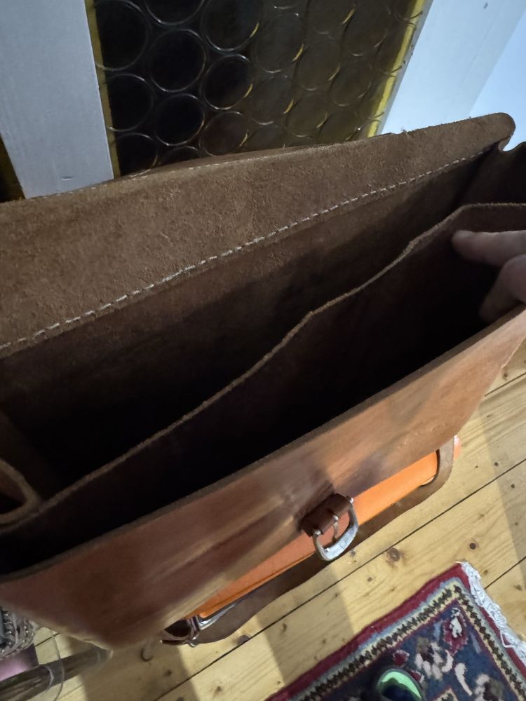 Geanta piele vintage