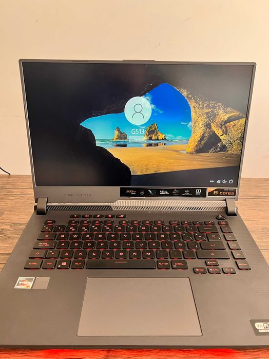 Laptop Asus ROG STRIX 300hz RTX3070 Ryzen 7 5800H 16GB RAM